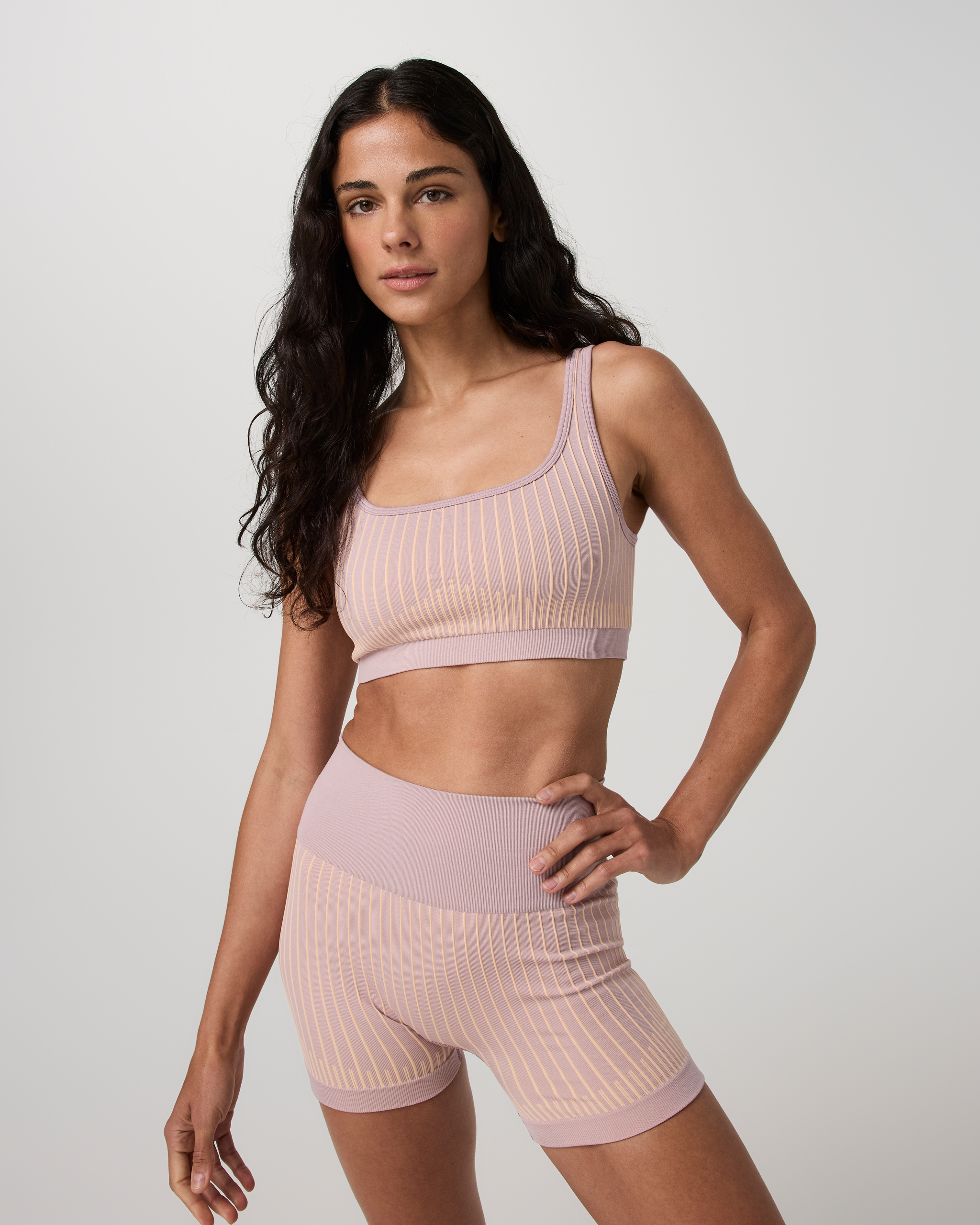 Vuori Bicolor Seamless Longline Bra