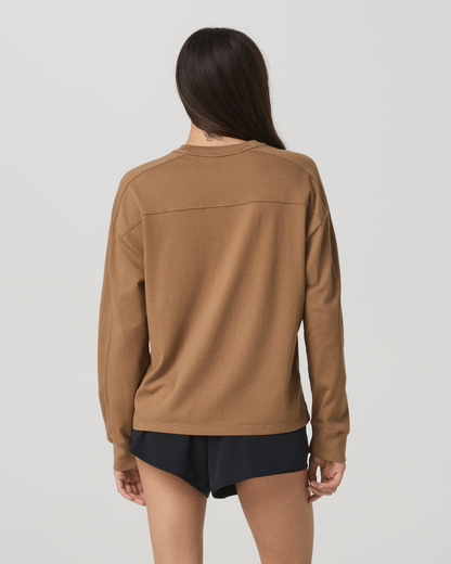 Vuori Long Sleeve Heavyweight Cotton Tee