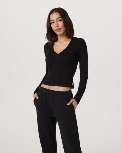 Vuori Long Sleeve Tuvalu Henley