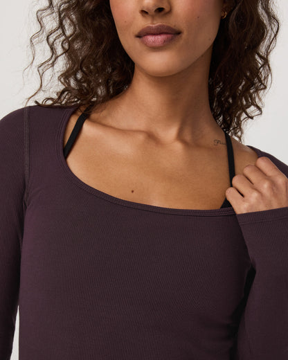 Vuori Long Sleeve Cove Ultra Scoop