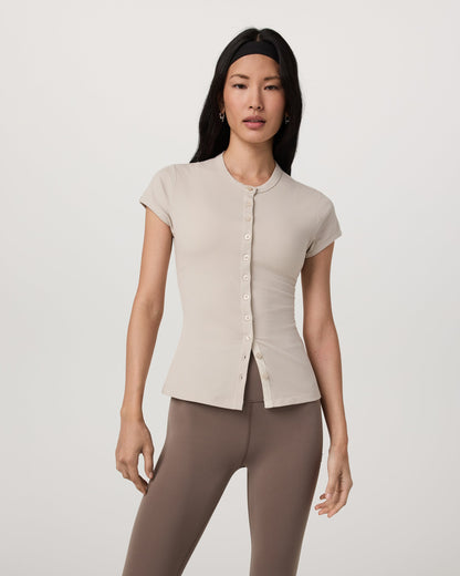 Vuori Short Sleeve Pose Button Up