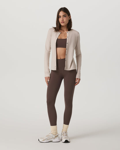 Vuori Long Sleeve Halo Snap Cardigan