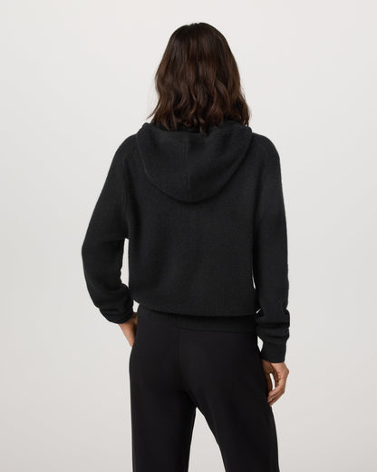 Vuori Milie Full Zip Cashmere Rib Hoodie