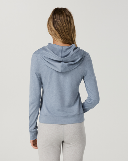 Vuori Halo Mini Full Zip Hoodie Long