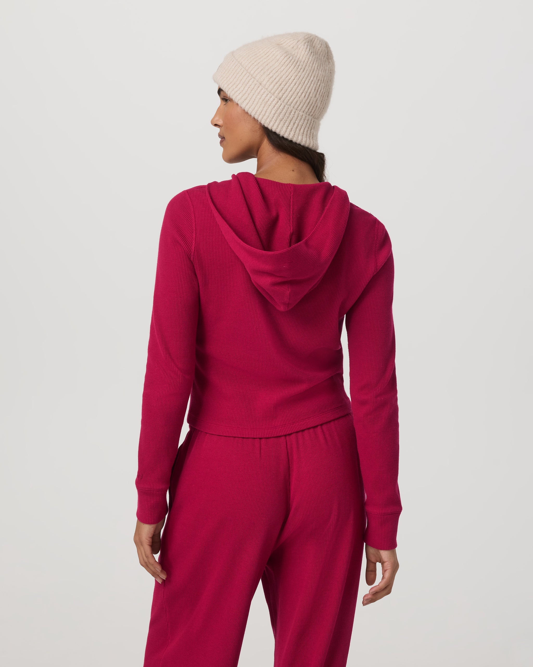 Vuori Waffle Full Zip Hoodie