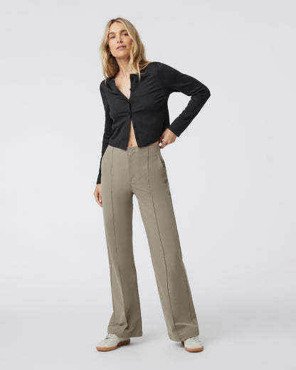 Womens Vuori Meta Wideleg Pant