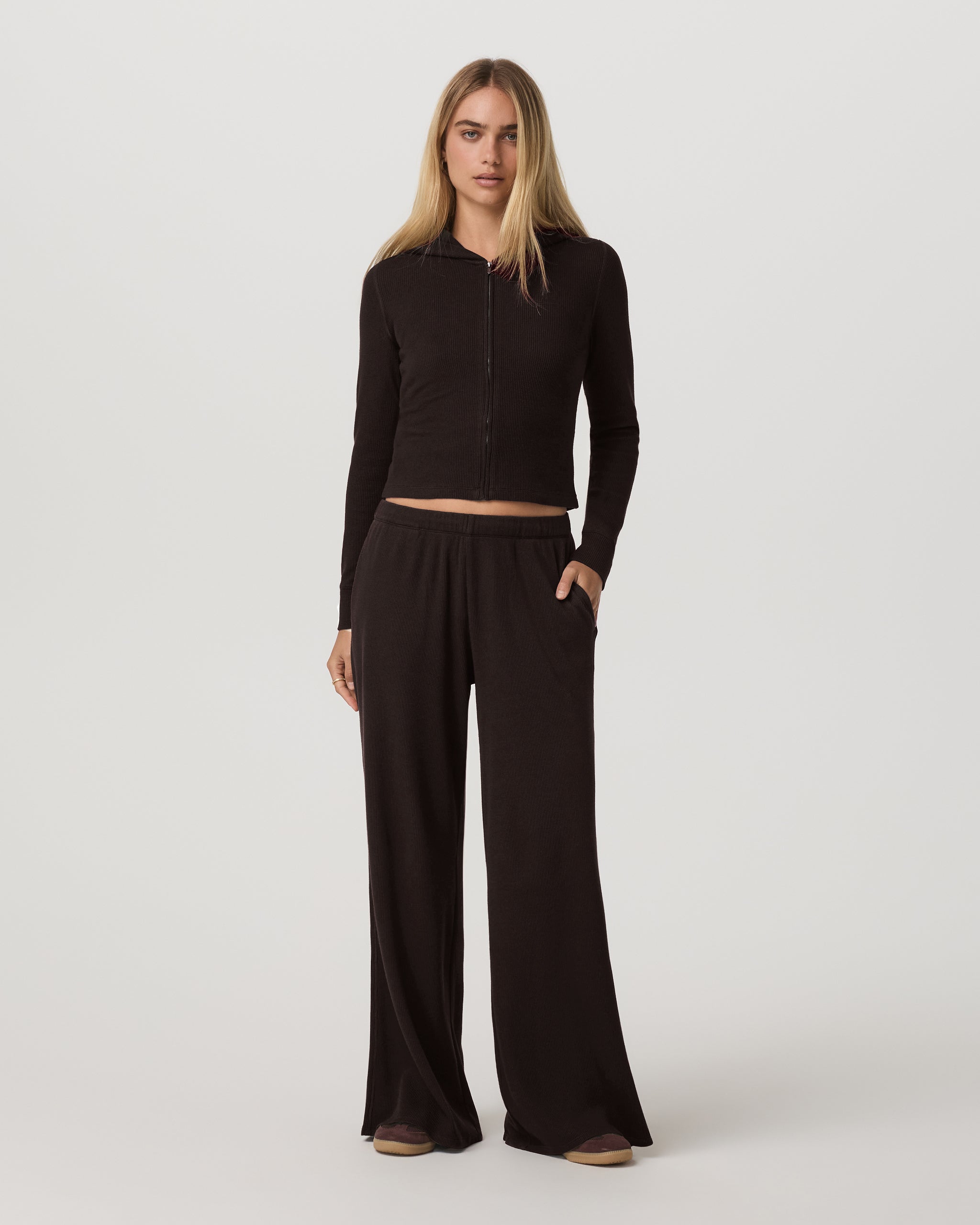 Vuori Waffle Wideleg Pant
