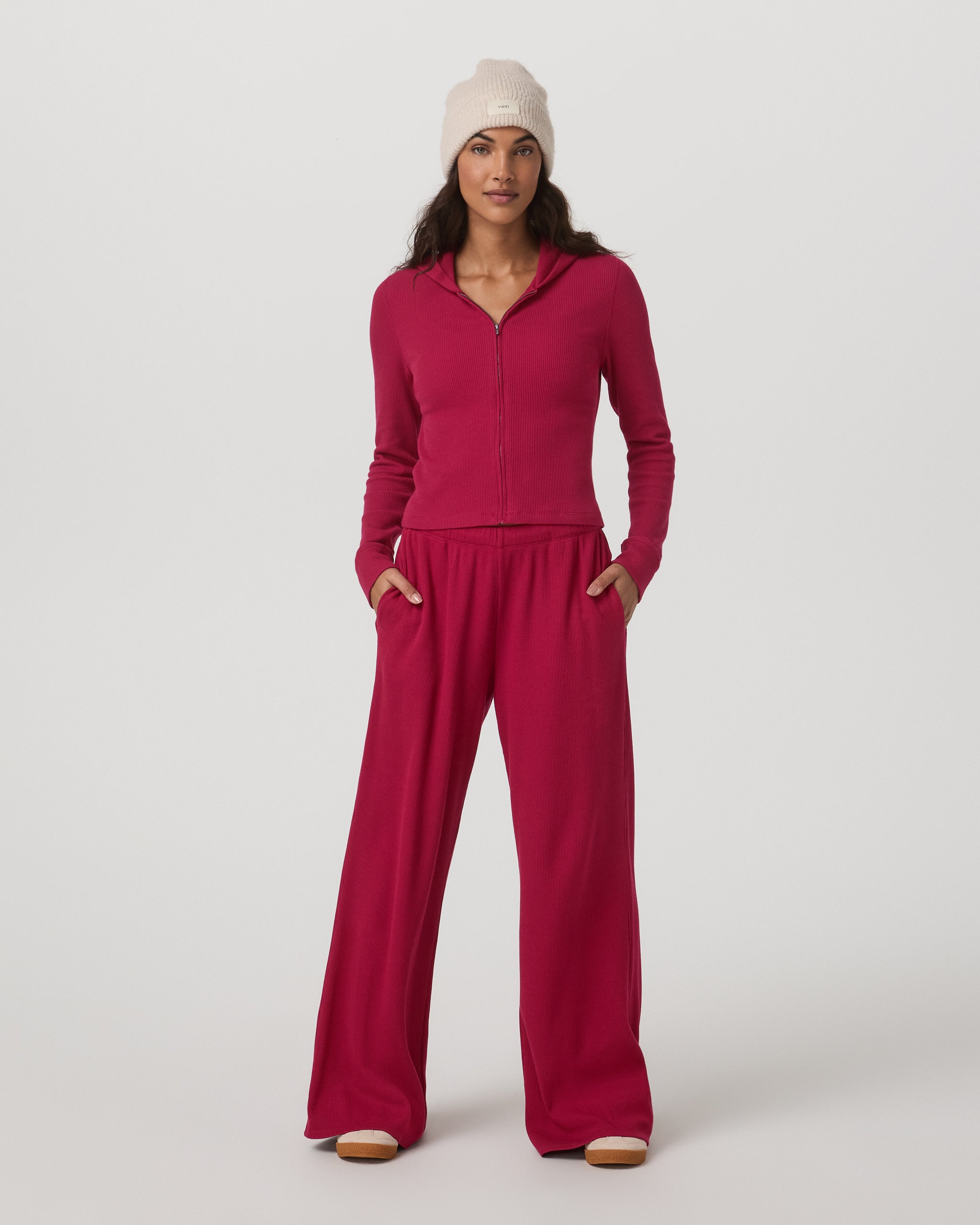 Vuori Waffle Wideleg Pant