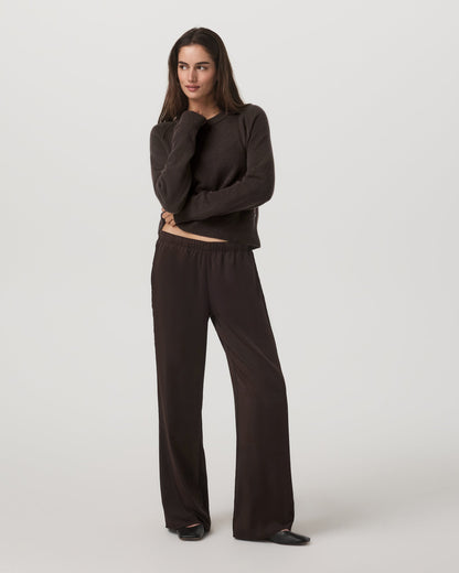 Vuori Nova Satin Wideleg Pant