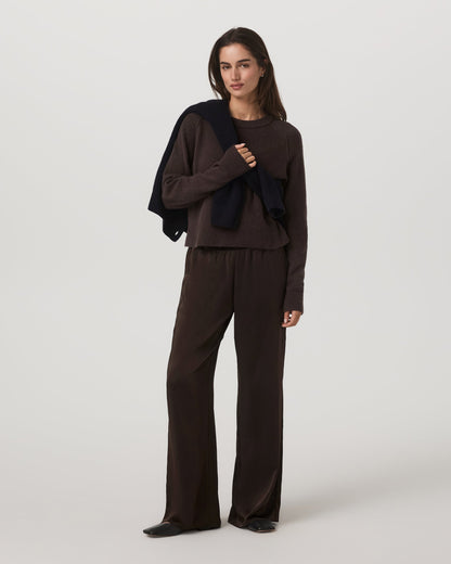 Vuori Nova Satin Wideleg Pant