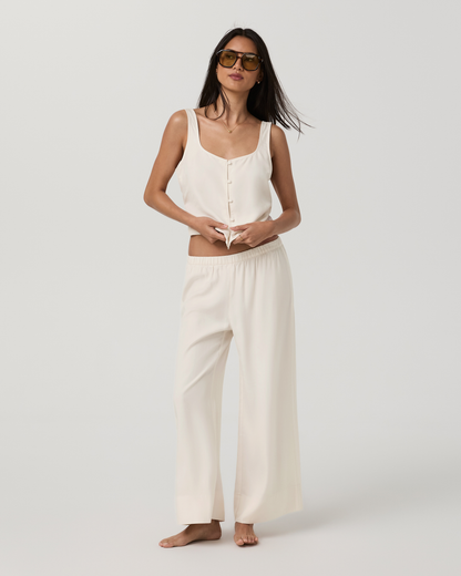 Vuori Trestles Twill Crop Wideleg Pant