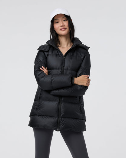 Vuori Womens Coordinate Long Down Jacket