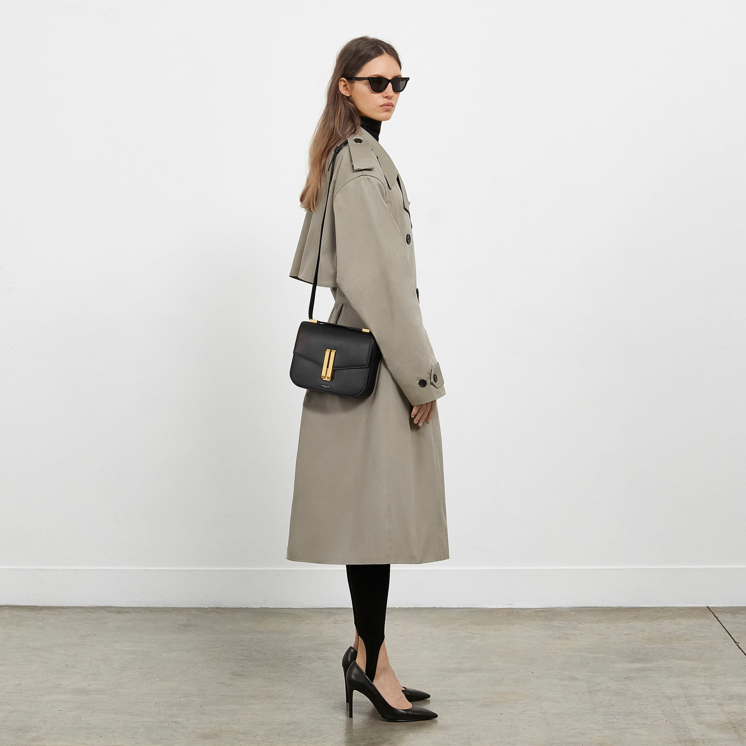DeMellier The Vancouver deep tan suede & tan smooth