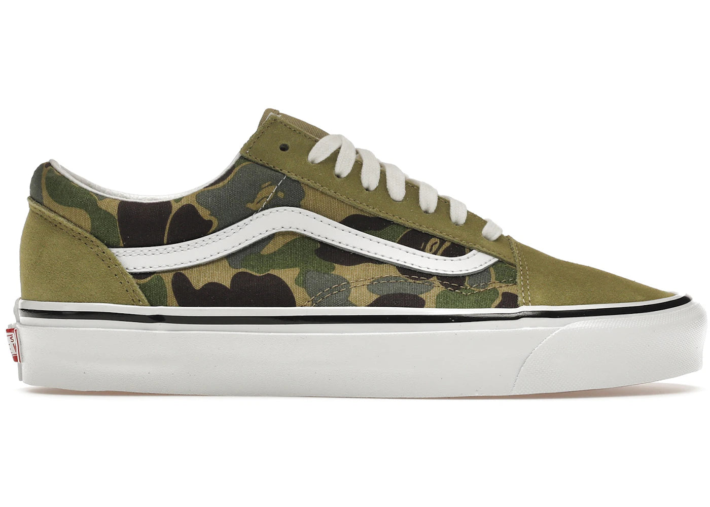 vans old skool 36 dx bape green abc camo