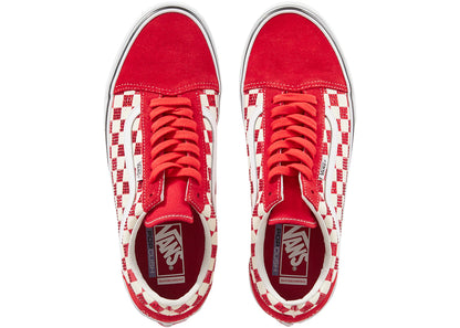 vans old skool supreme swarovski red