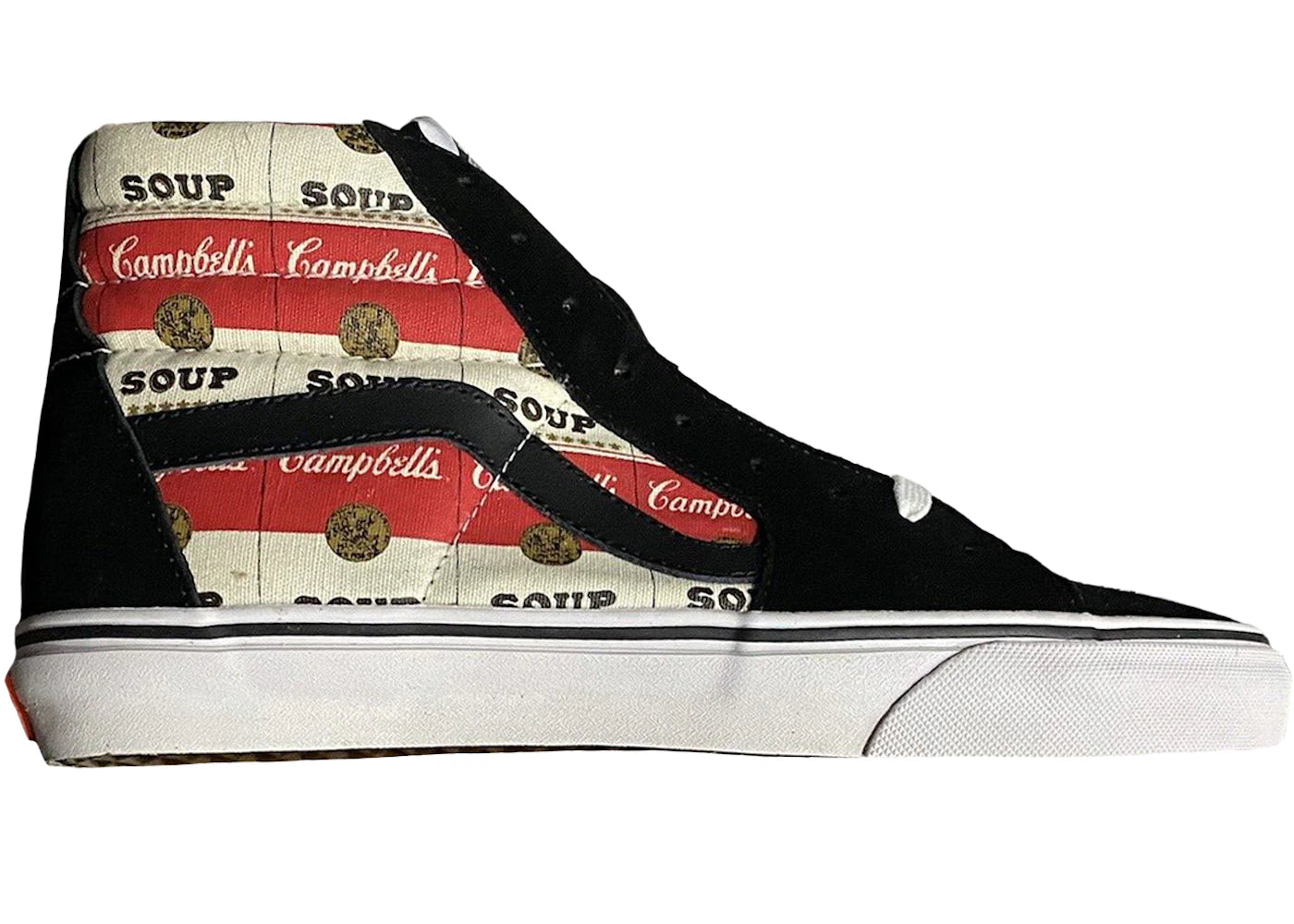 vans sk8-hi pro supreme campbells soup
