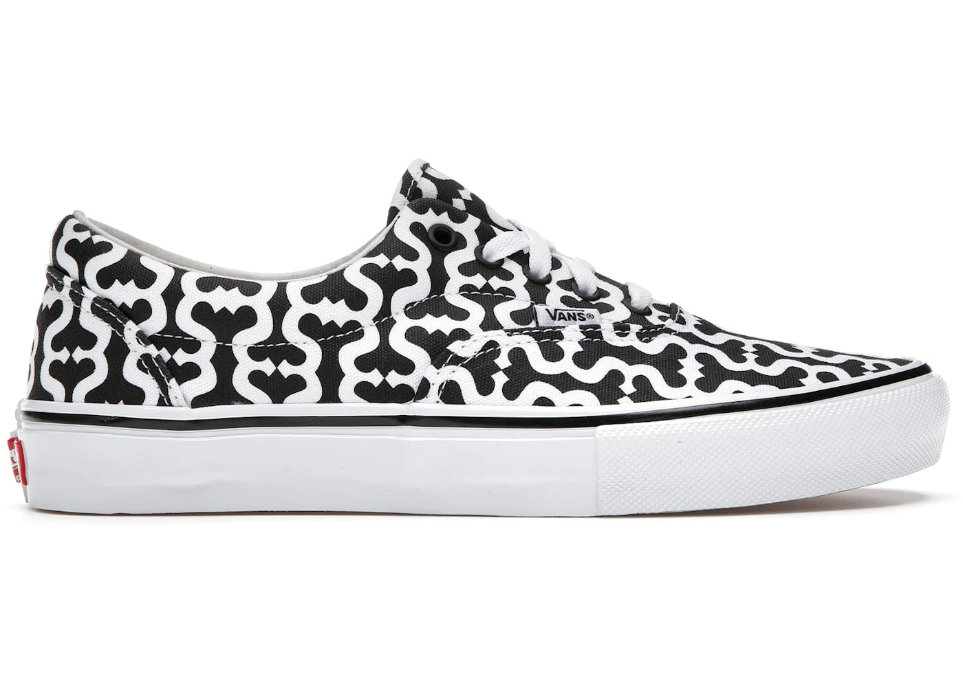 vans skate era supreme monogram s logo black