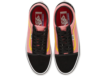 vans skate old skool supreme tribal barbed wire pink