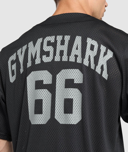Gymshark Sports Jersey Black