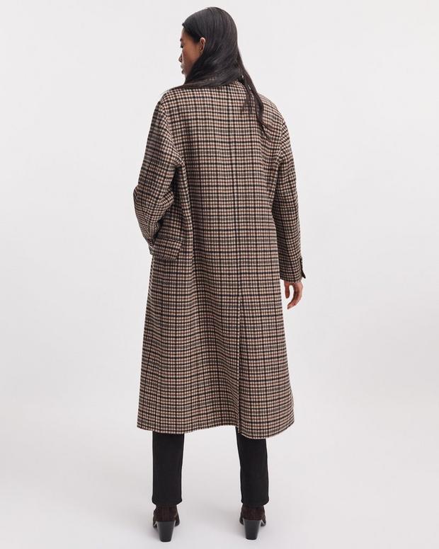 Rag & Bone Vasso Double-Face Plaid Coat