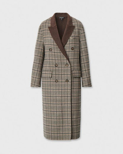 Rag & Bone Vasso Double-Face Plaid Coat