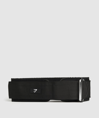 Women's Gymshark Velcro Weightlifting Belt Black