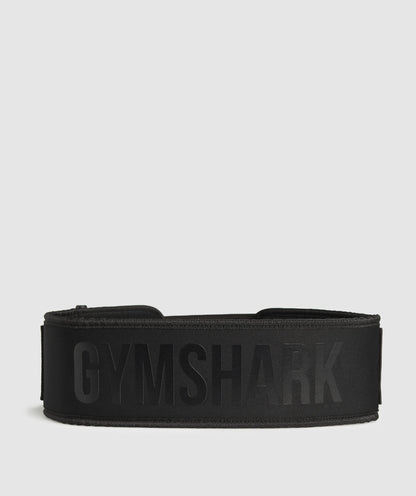 Women's Gymshark Velcro Weightlifting Belt Black