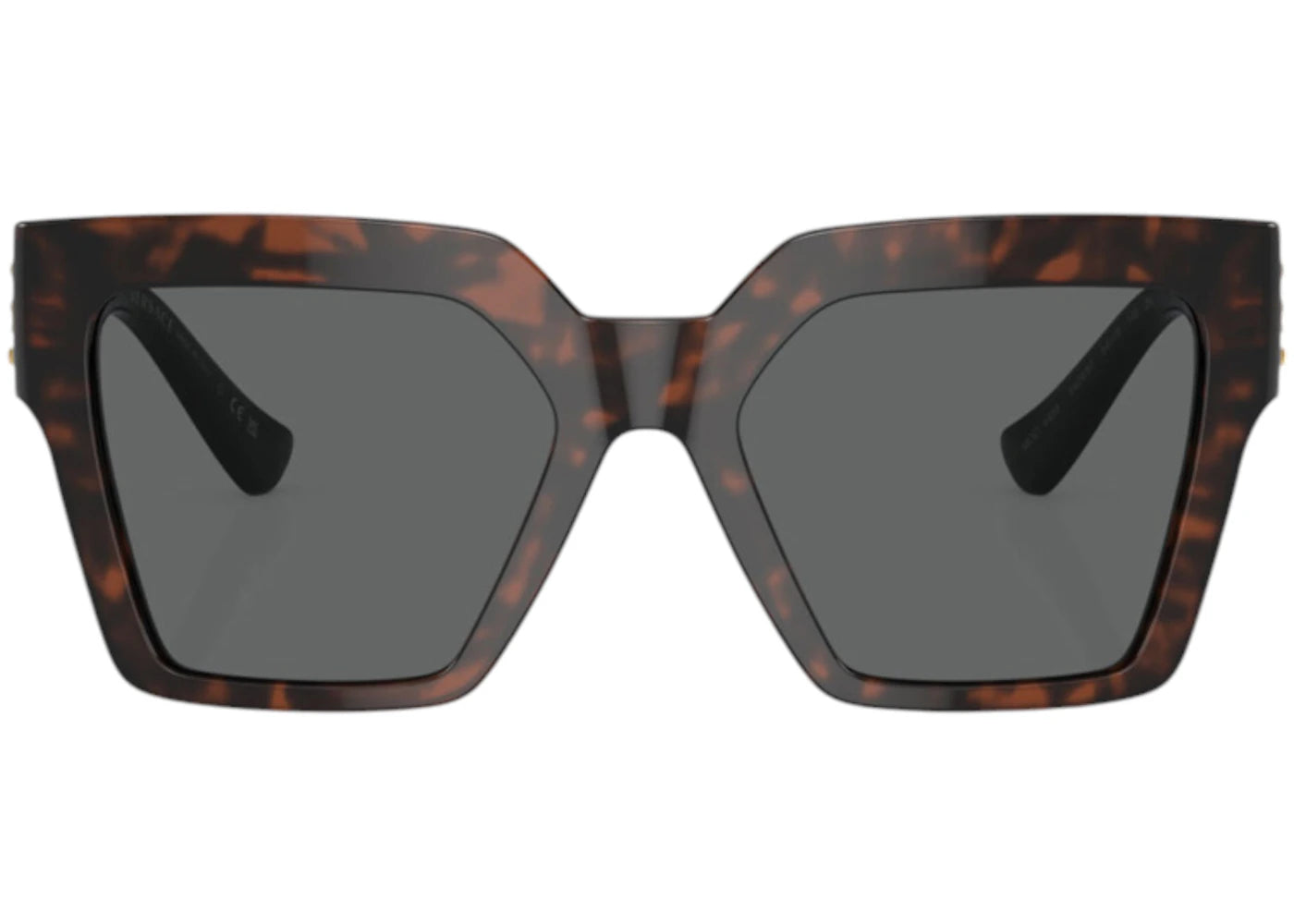 versace butterfly sunglasses gray havana (ve4458 542987)