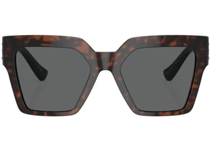 versace butterfly sunglasses gray havana (ve4458 542987)