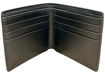 Versace Embedded Medusa Accents Wallet Black