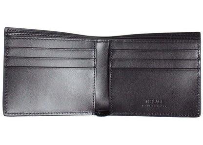 Versace Greca Bi-Fold Wallet Black/Blue