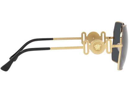 versace hexagon sunglasses gold (ve2248-100287)