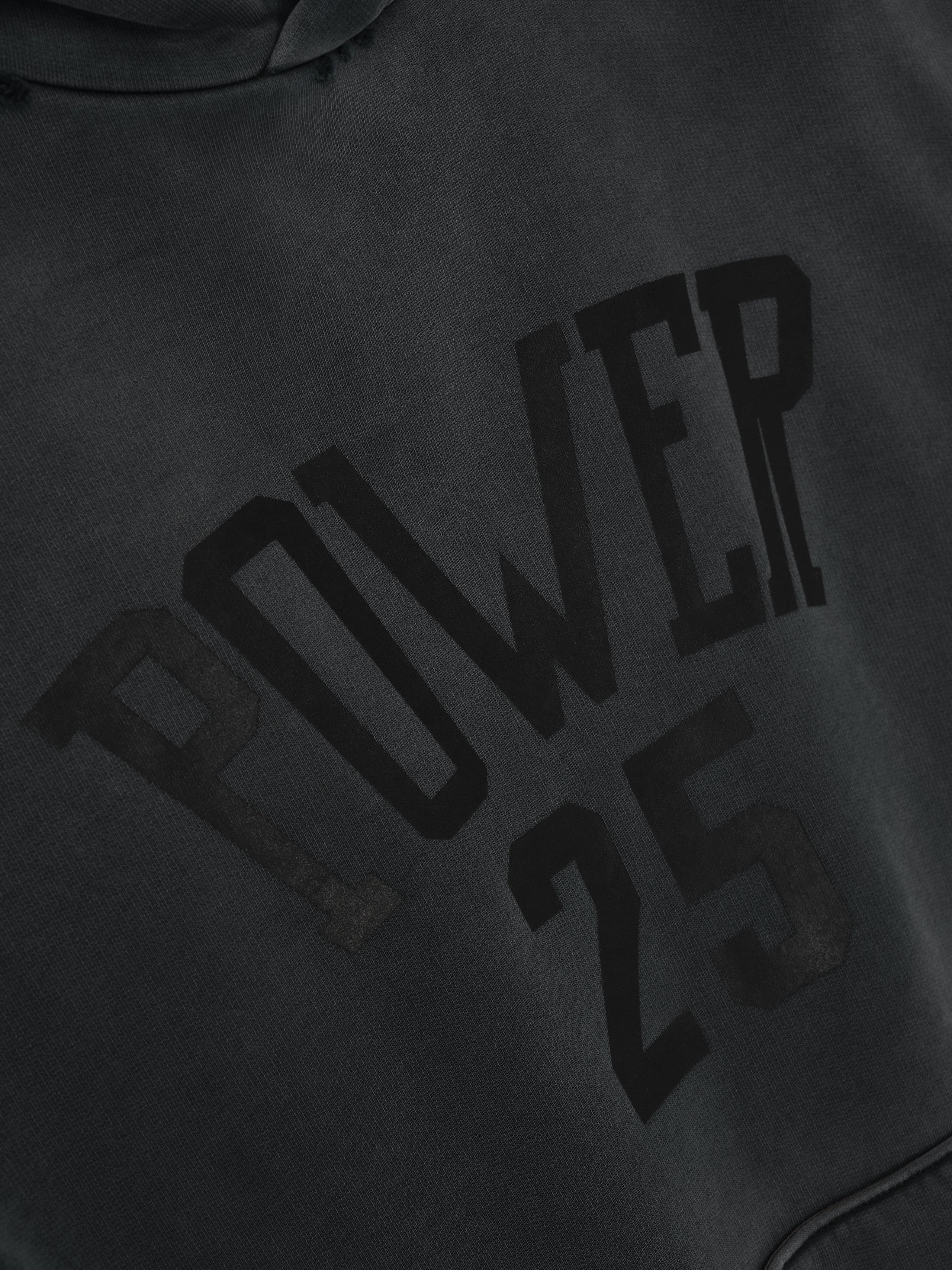 Essentials Vintage Power 25 Hoodie Black
