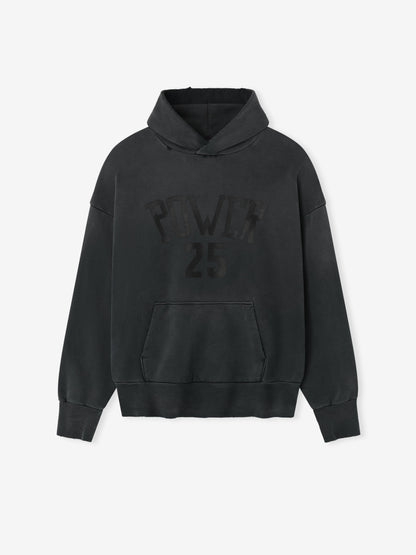 Essentials Vintage Power 25 Hoodie Black