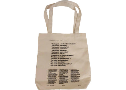 Virgil Abloh X Mca Figures Of Speech Tote Tan