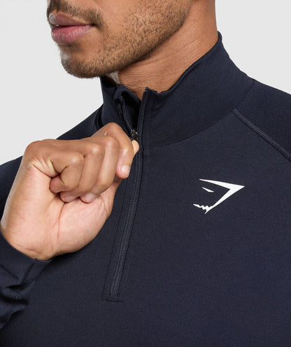 Gymshark Vital 1/4 Zip Navy