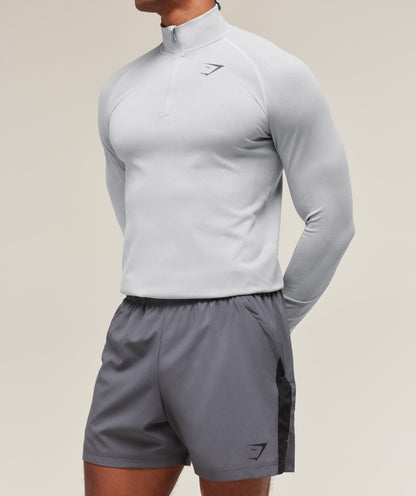 Gymshark Vital 1/4 Zip Light Grey