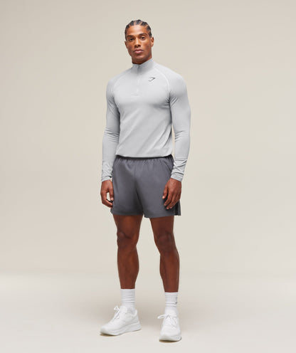 Gymshark Vital 1/4 Zip Light Grey