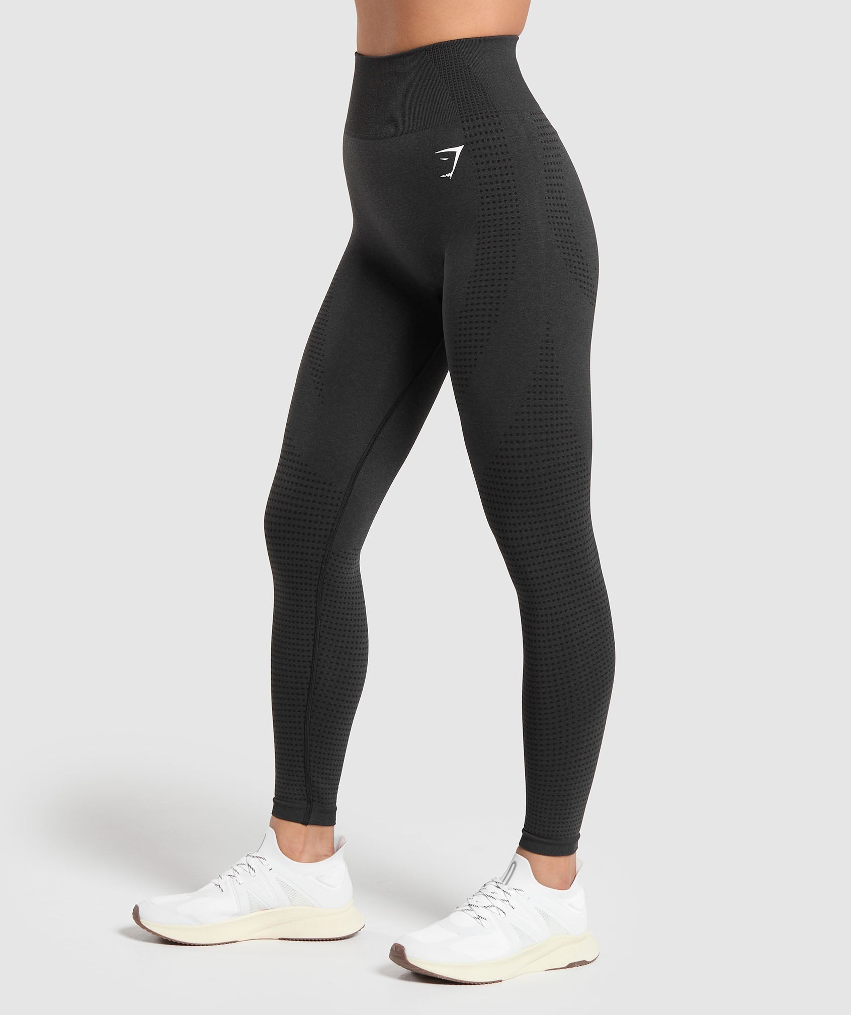 Women's Gymshark Vital Leggings Black Marl