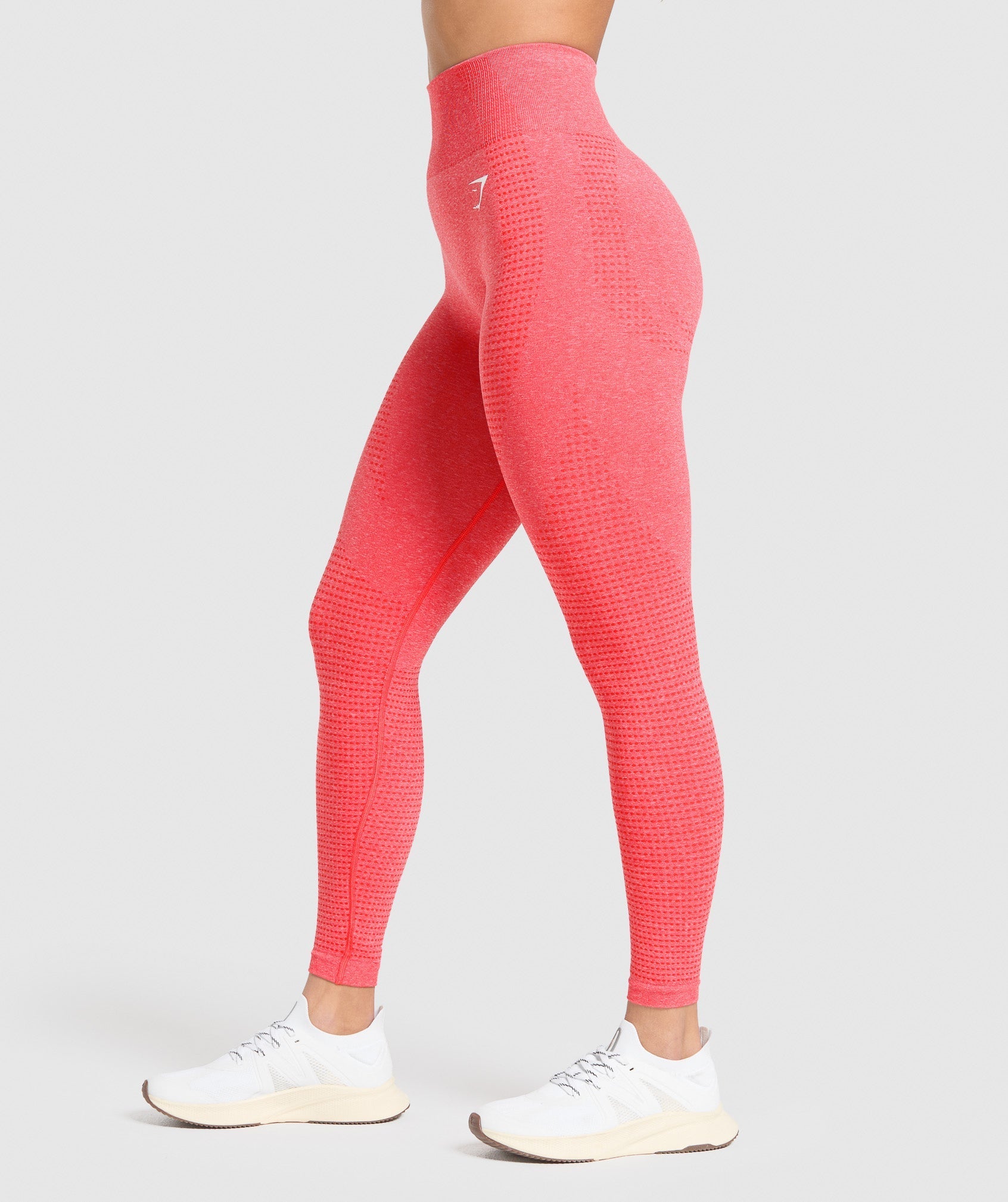 Women's Gymshark Vital Leggings Coral Red Marl