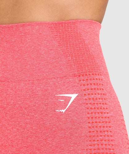Women's Gymshark Vital Leggings Coral Red Marl