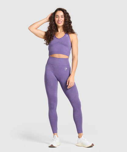 Women's Gymshark Vital Leggings Functional Purple Marl