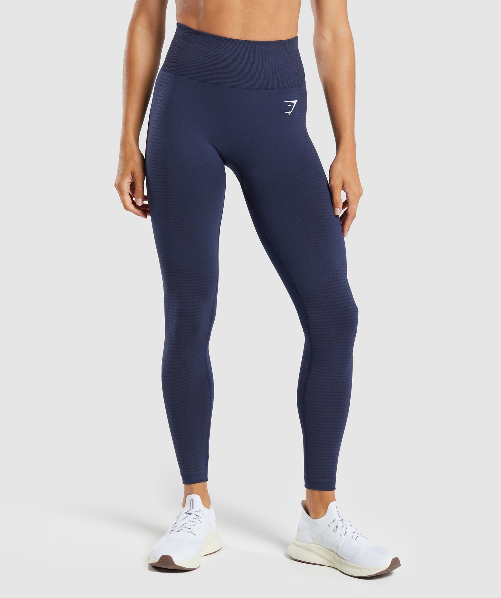 Women's Gymshark Vital Leggings Heavy Blue Marl