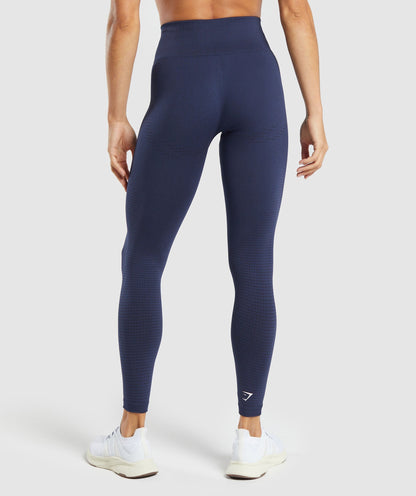 Women's Gymshark Vital Leggings Heavy Blue Marl