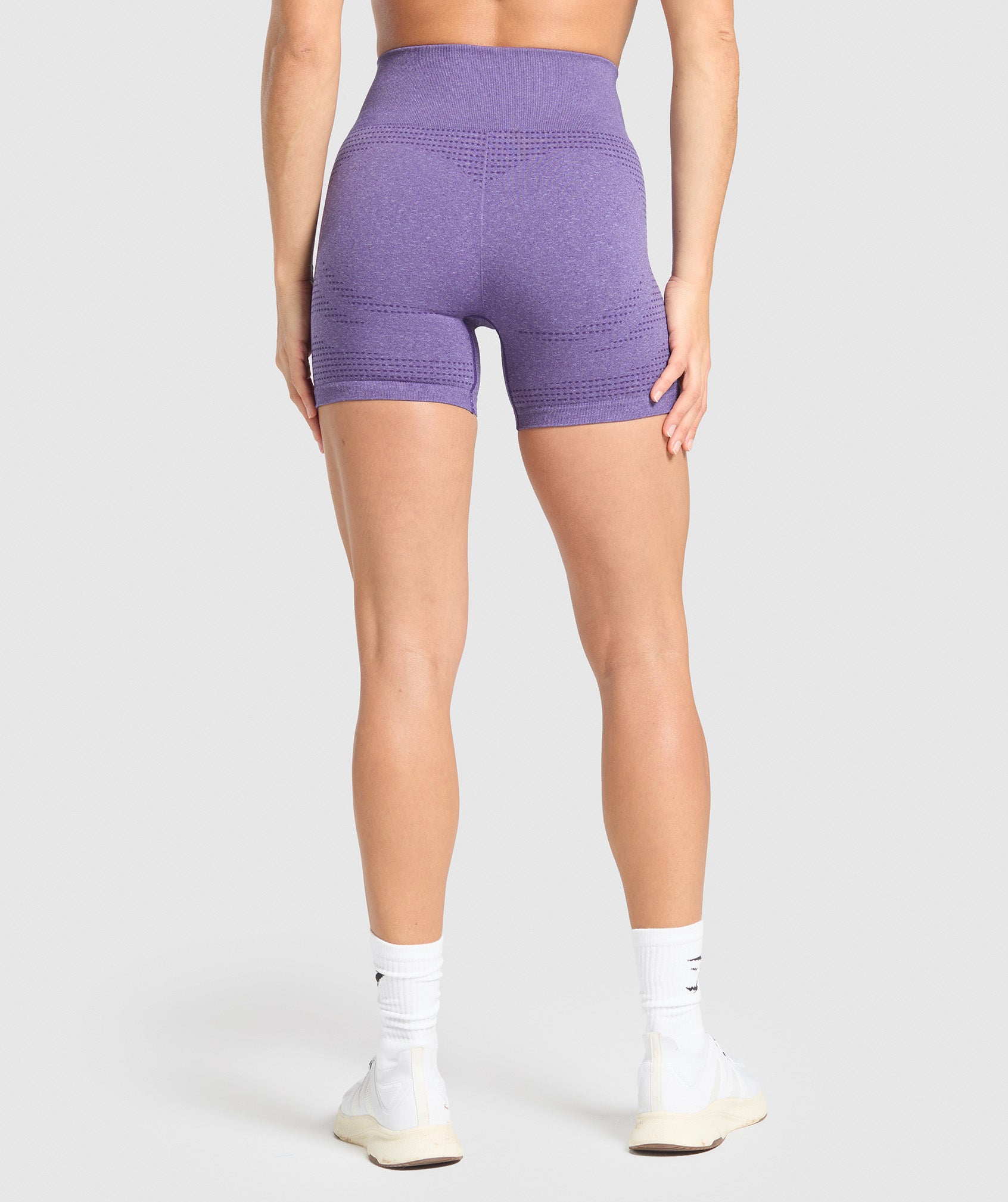 Women's Gymshark Vital Shorts Functional Purple Marl
