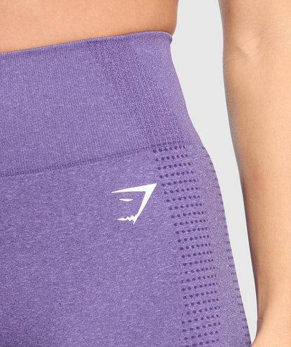 Women's Gymshark Vital Shorts Functional Purple Marl