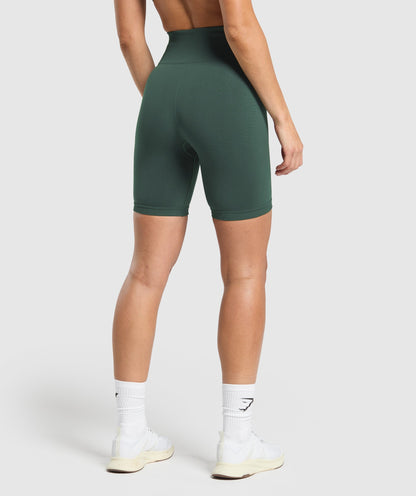 Women's Gymshark Vital 7" Shorts Woodland Green Marl
