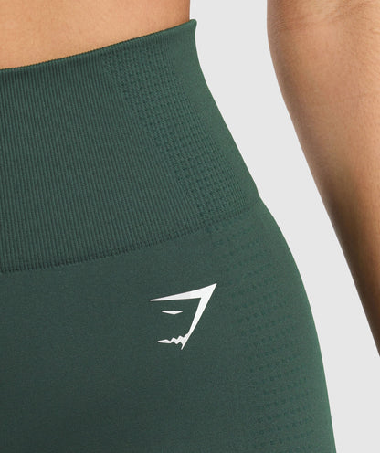 Women's Gymshark Vital 7" Shorts Woodland Green Marl