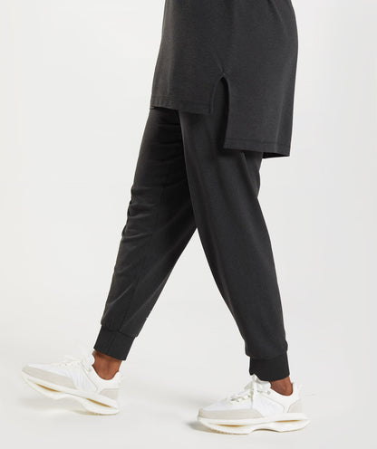 Women's Gymshark Vital Joggers Black Marl