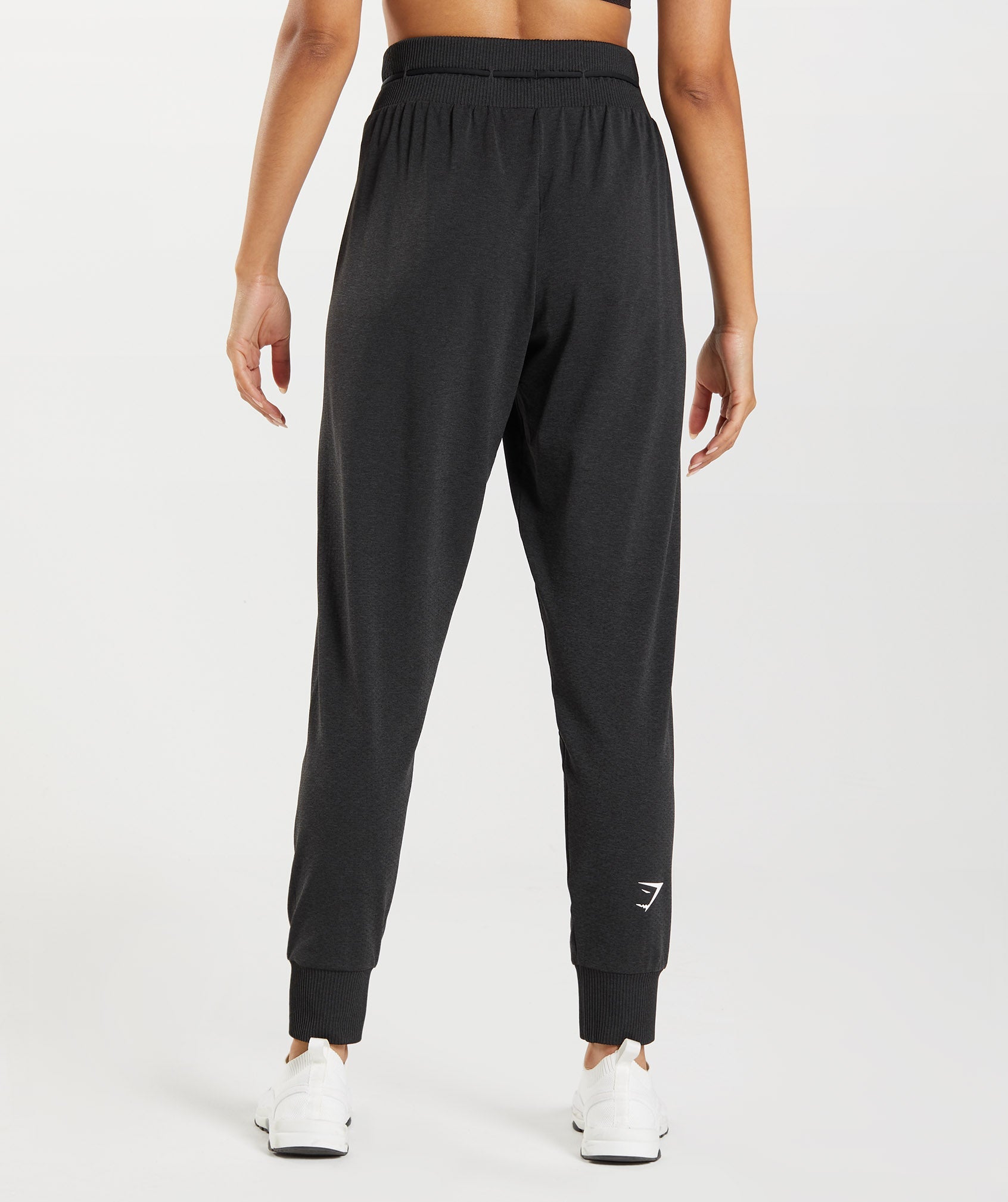 Women's Gymshark Vital Joggers Black Marl